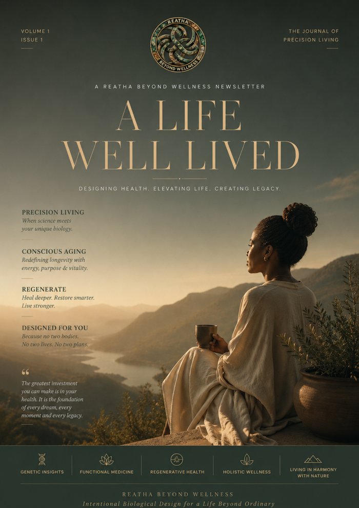 A Life Well Lived — Reatha Beyond Wellness Journal, Volume 1 Issue 1